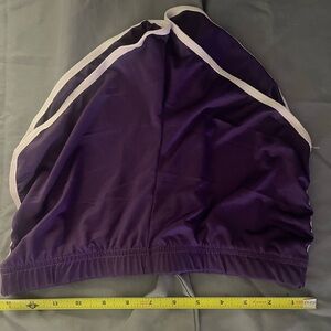 Purple Strapless Top